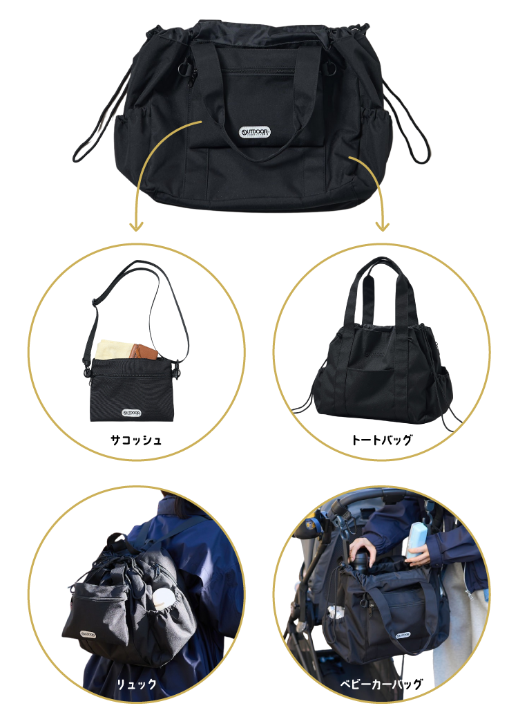 ママバッグ再入荷！＞OUTDOOR PRODUCTS｜Daytona Park(FREAK'S STORE