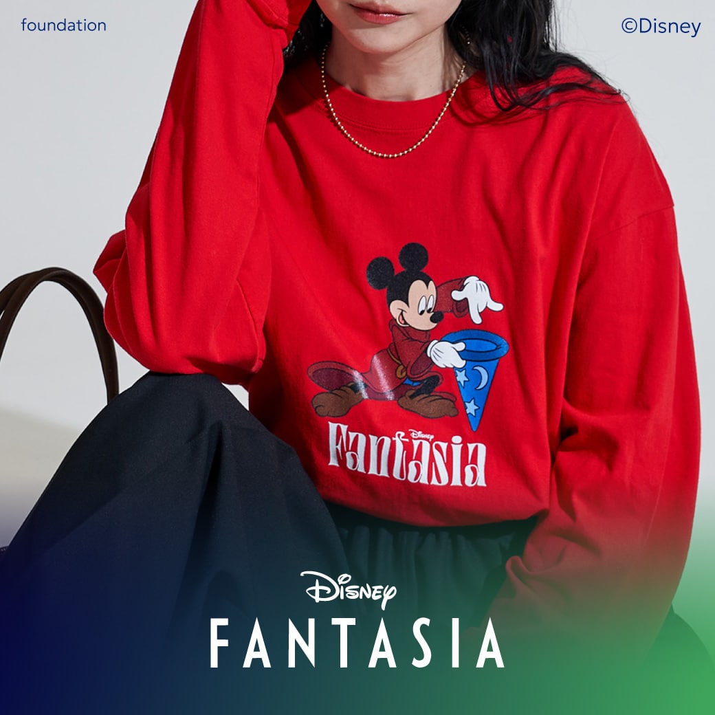 1*0様 スペシャル 90s ディズニー ファンタジア Tシャツ ロンT　ミッキ 1*0様 スペシャル 90s ディズニー ファンタジア Tシャツ ロンT ミッキ