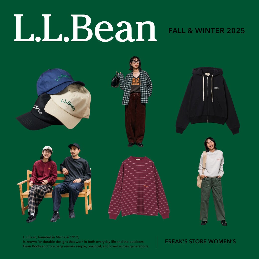 90'sの香り漂うL.L.Beanの秋＜FREAK'S STORE WOMEN'S＞｜Daytona Park