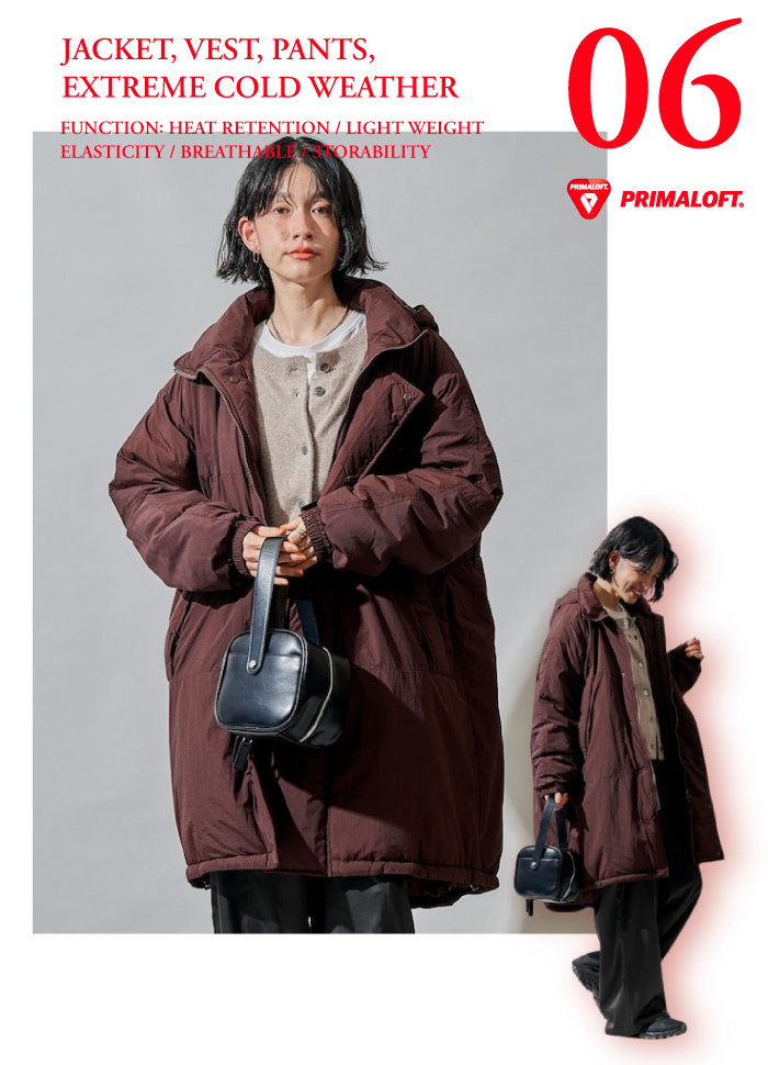 布団みたいに暖かいPRIMALOFT(プリマロフト)＜FREAK'S STORE