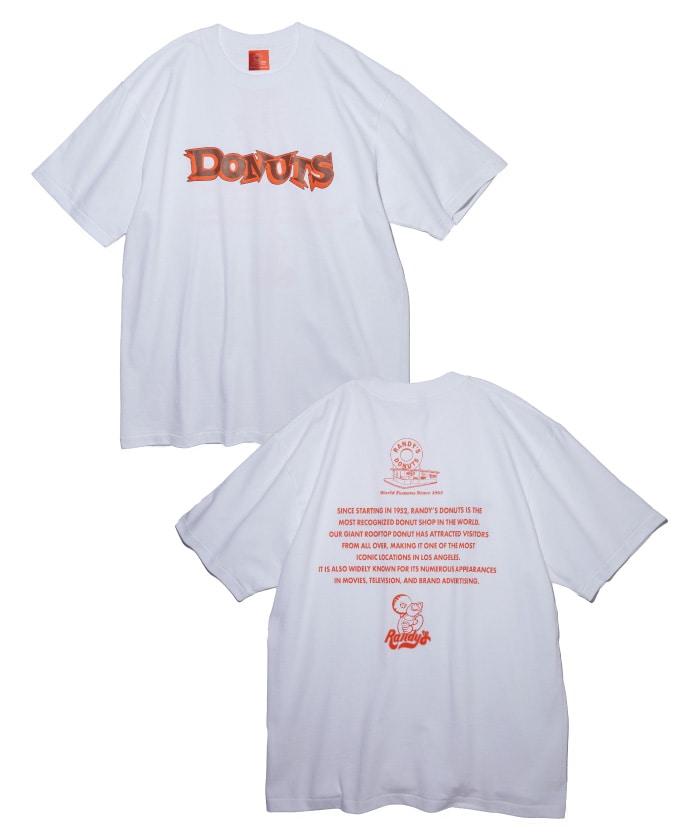 【ブラック/L】ランディーズドーナツ 代官山店オープン限定Tシャツ LA→TYO 新品 ランディーズドーナツ 代官山 オープン限定Tシャツ LA→TYO