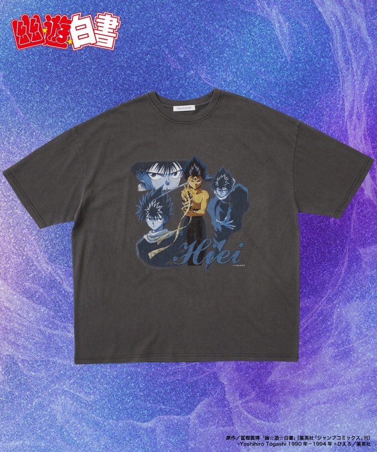 幽遊白書 Tシャツ 黒 飛影 アニメT 幽☆遊☆白書 公式 幽遊白書』描き下ろし新作グッズが発売決定。幽助、蔵馬、飛影