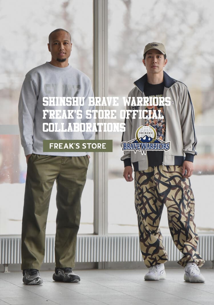 一部再入荷】SHINSHU BRAVE WARRIORS × FREAK'S STORE｜Daytona Park