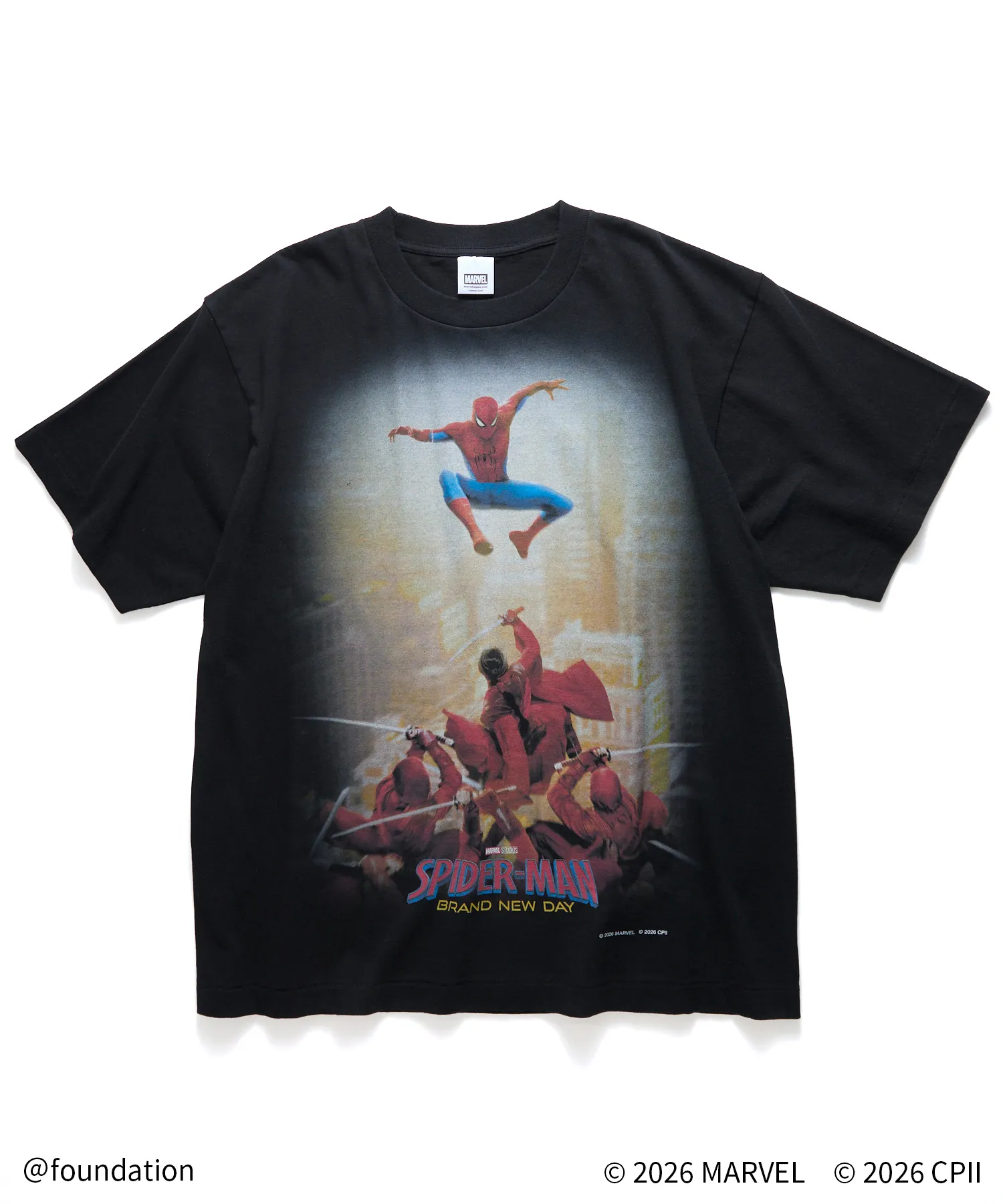 映画『スパイダーマン： ブランド・ニュー・デイ』 Tシャツ