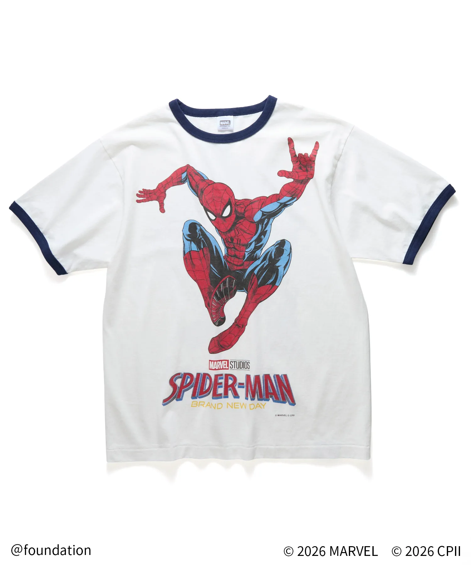 映画『スパイダーマン： ブランド・ニュー・デイ』 Tシャツ