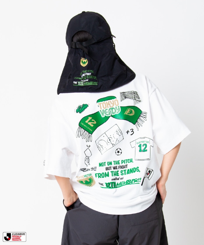 東京ヴェルディ フリークスストア コラボ パーカー S ヴェルディ Ｊリーグ J.LEAGUE × FREAK'S STORE 別注SUPPORTERS ZIP HOODIE【東京ヴェルディ