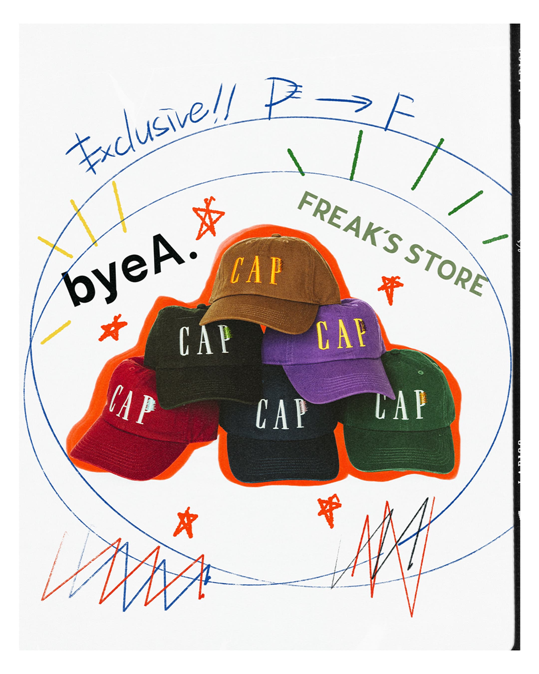 byeA. × FREAK'S STORE Exclusive Item｜Daytona Park(FREAK'S STORE