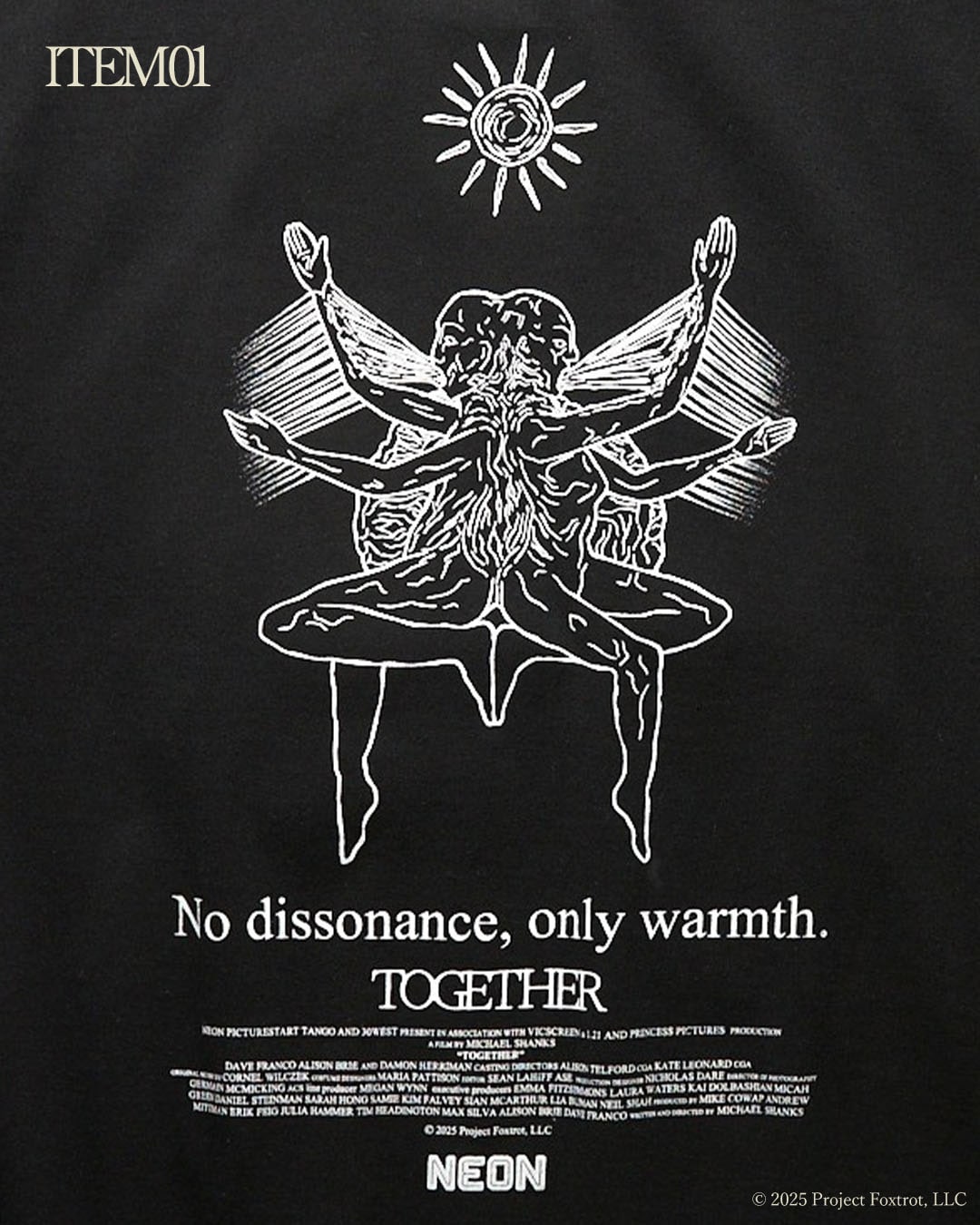 TOGETHER』。本作の公開を記念した公式グッズが〈フリークスムービー