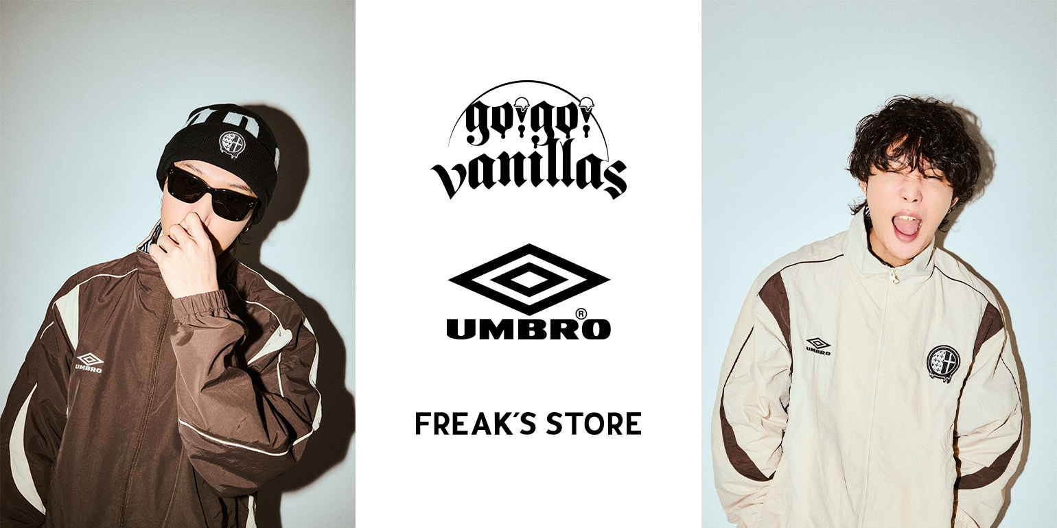 UMBRO×go!go!vanillas×FREAK'S STORE COLLABORATION！｜Daytona Park