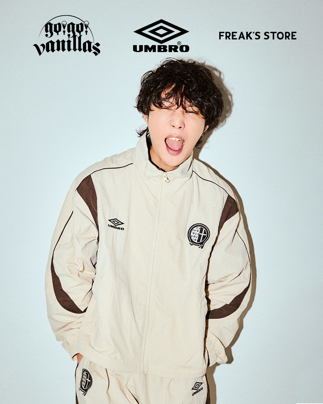 UMBRO×go!go!vanillas ナイロントラックジャケット XL UMBRO×go!go!vanillas×FREAK'S STORE COLLABORATION！｜Daytona Park
