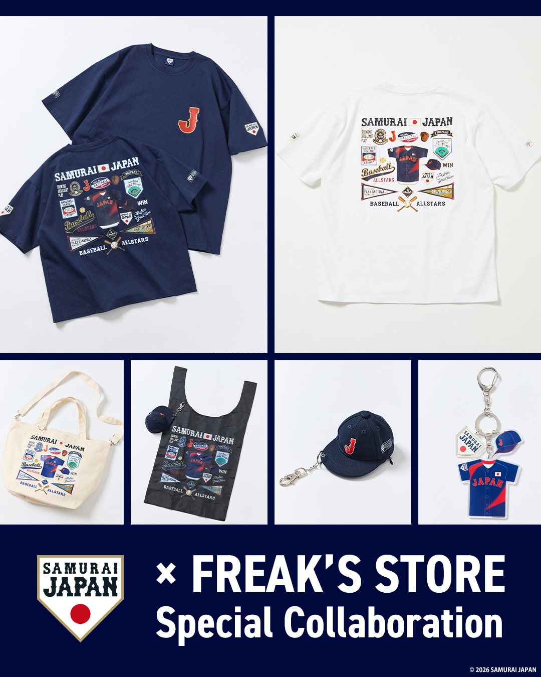SAMURAI JAPAN × FREAK'S STORE Collaboration｜Daytona Park(FREAK'S