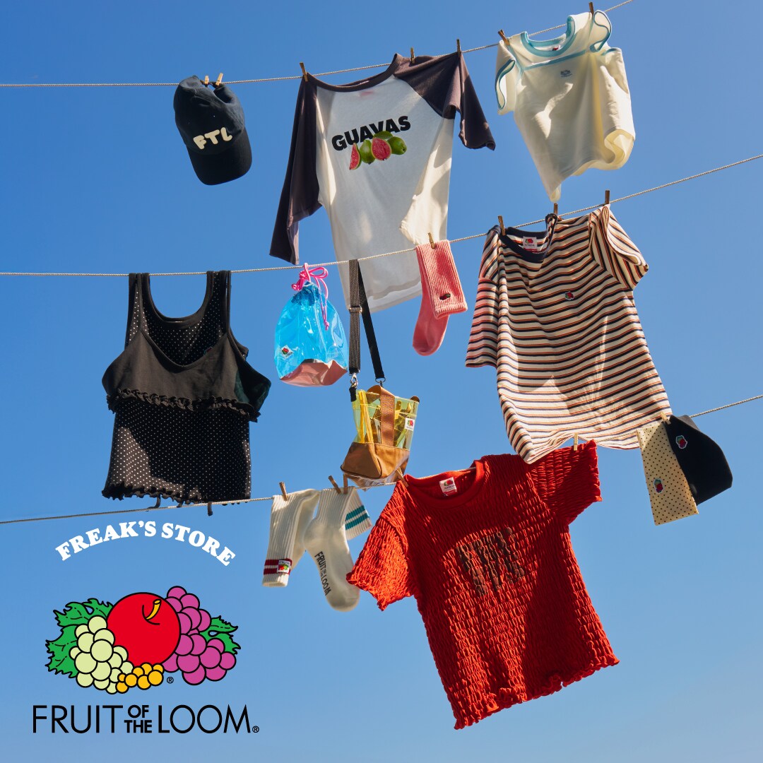 待望の第2弾。FRUIT OF THE LOOM ×FREAK'S STORE＜WOMEN'S＞｜Daytona