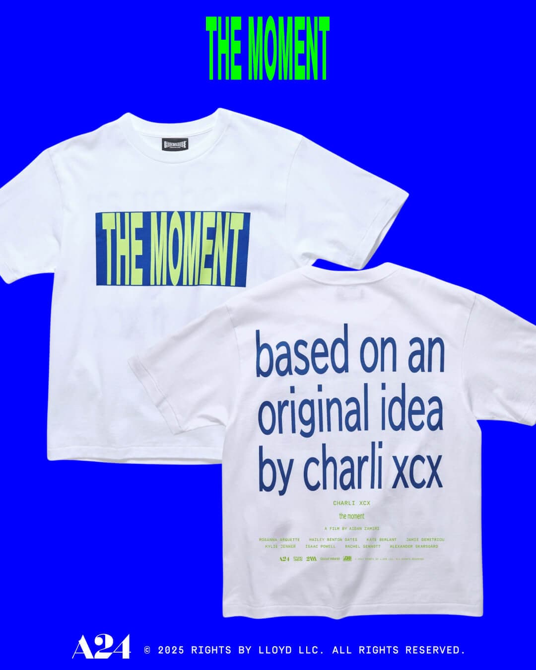 A24 ×チャーリーxcx 『the moment／ザ・モーメント』オフィシャル
