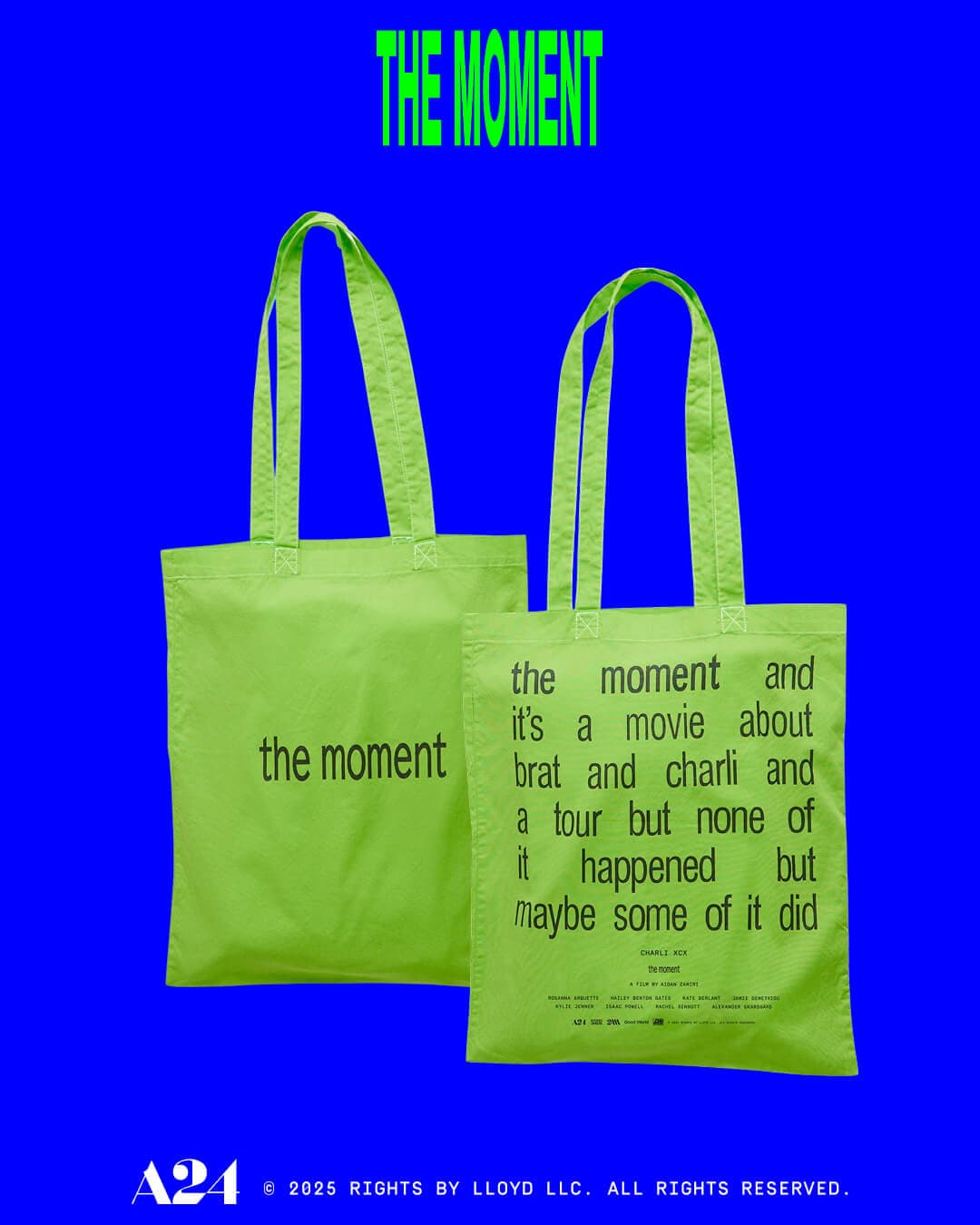 A24 ×チャーリーxcx 『the moment／ザ・モーメント』オフィシャル