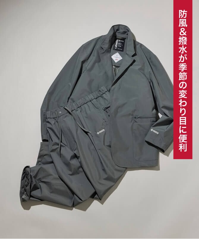 Plus Phenix/別注 GORE-TEX WINDSTOPPER PACKABLE TAILORED JACKET