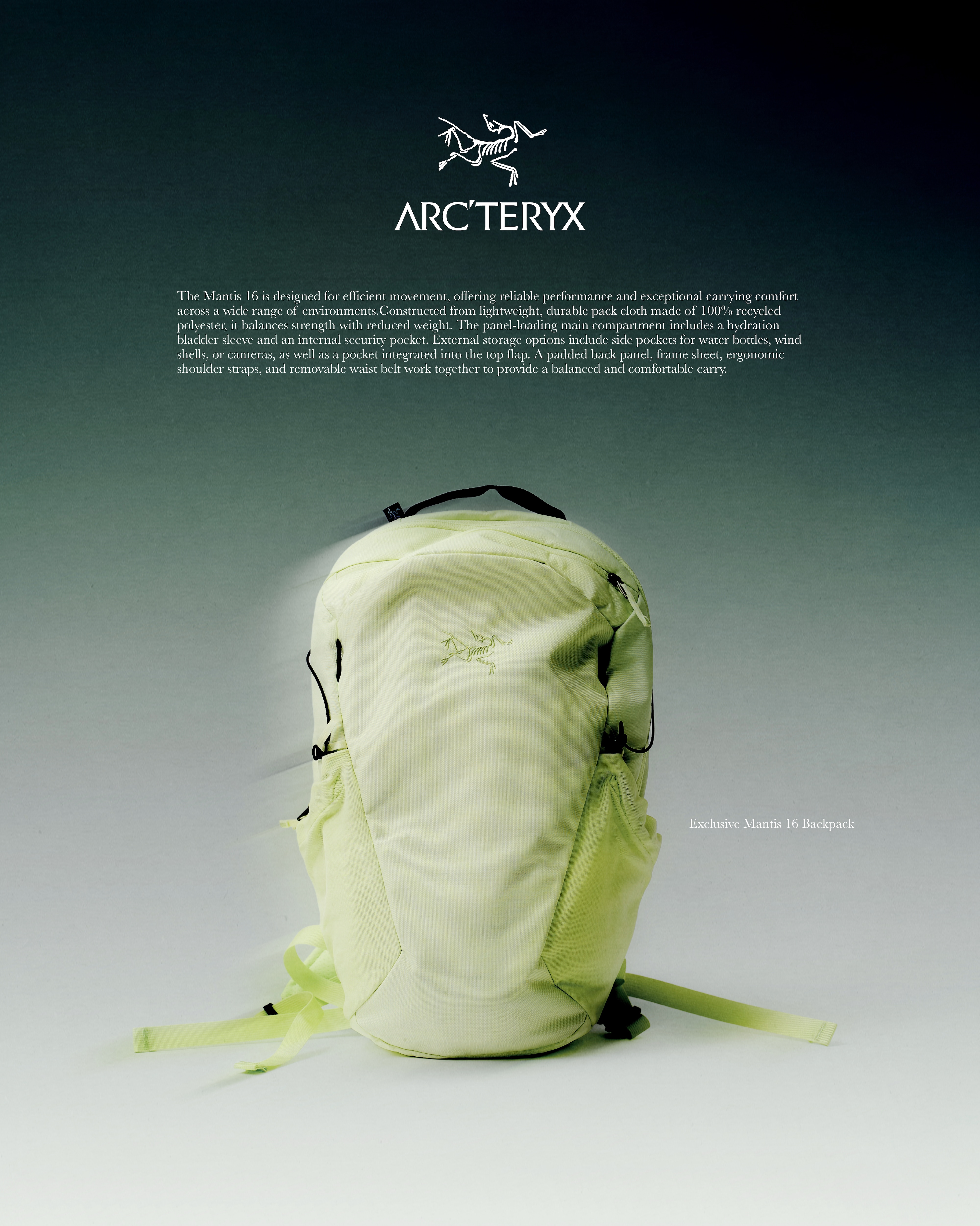 ARC'TERYX」のエクスクルーシブモデルのバッグがFREAK'S STOREに登場