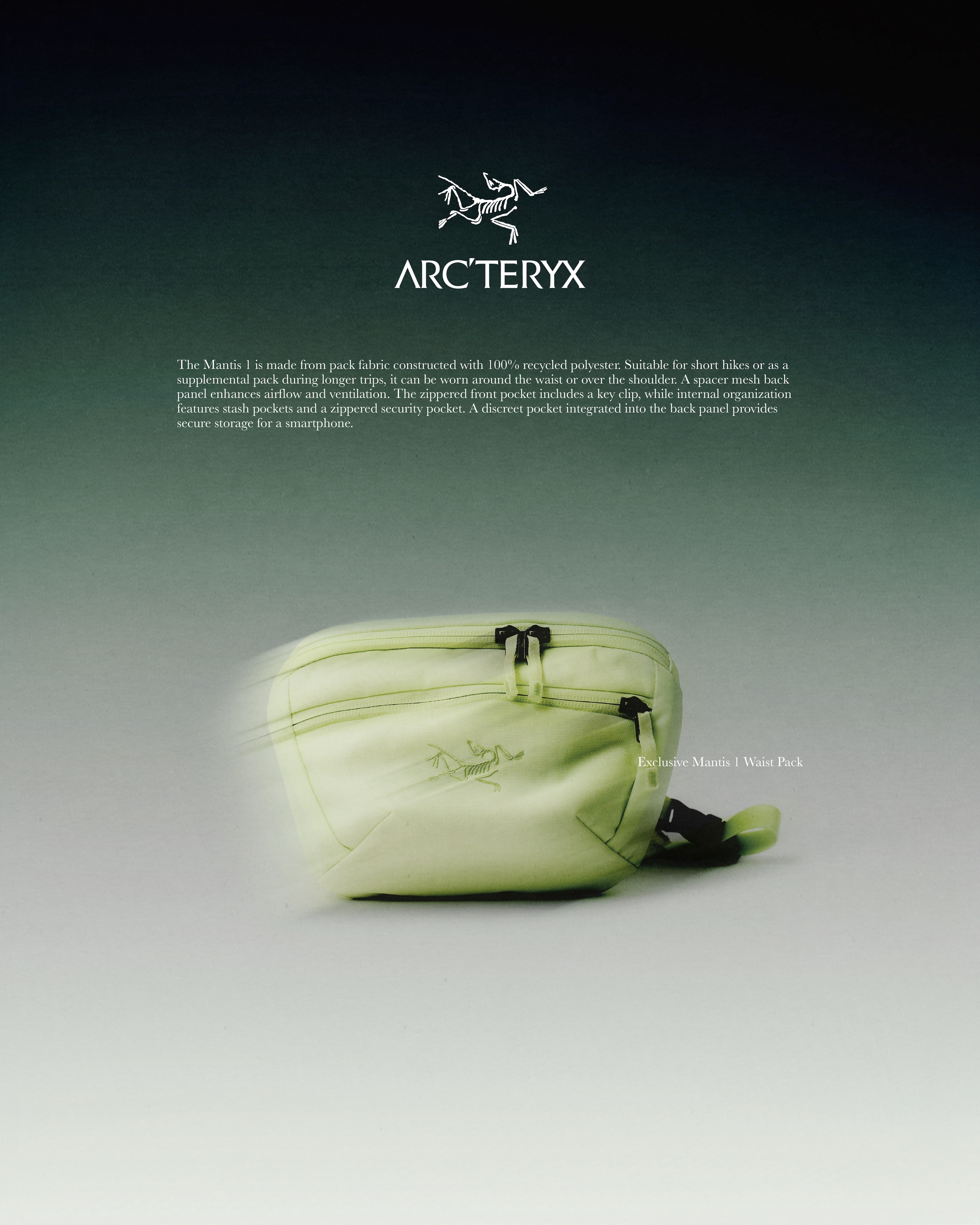ARC'TERYX」のエクスクルーシブモデルのバッグがFREAK'S STOREに登場