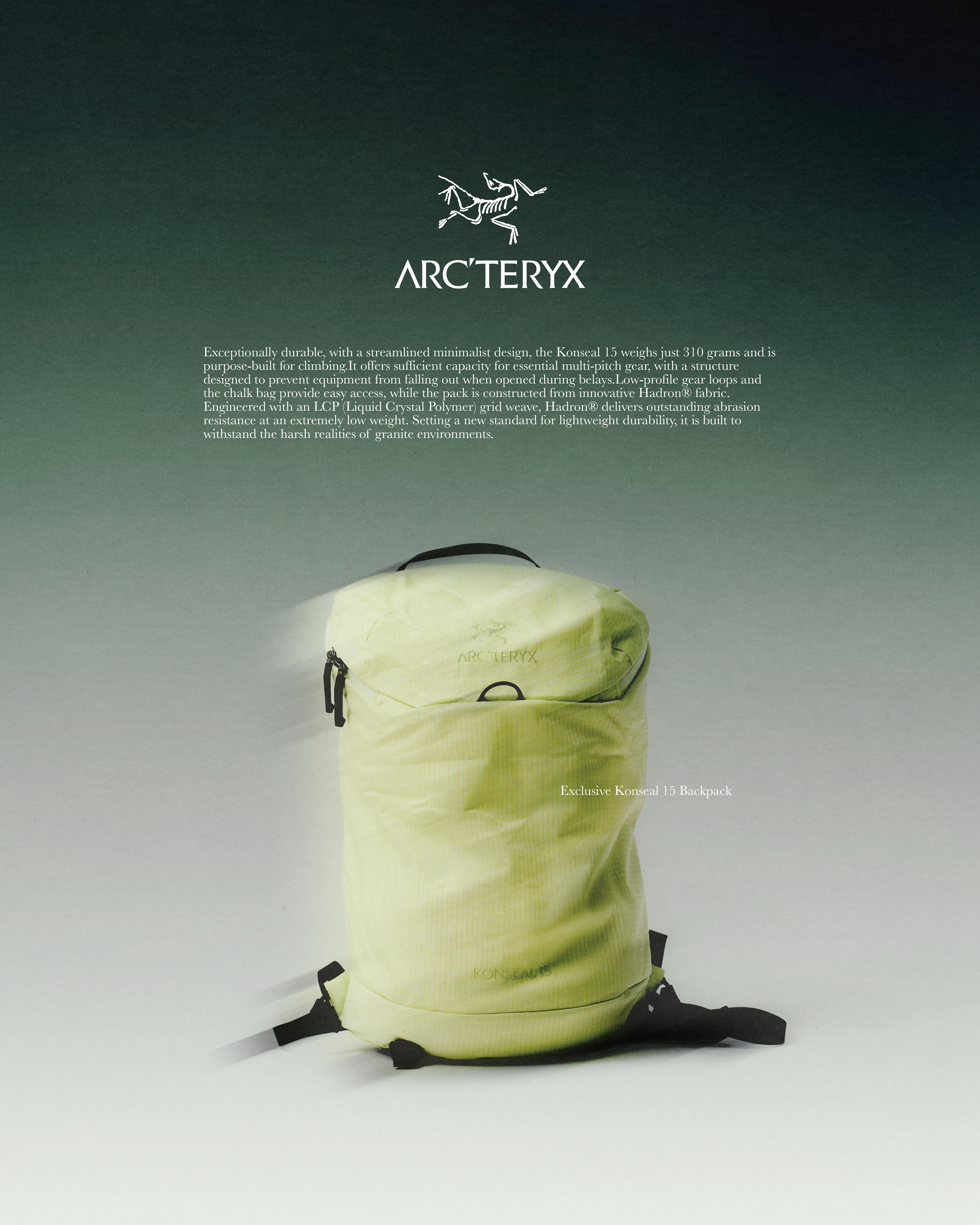 ARC'TERYX」のエクスクルーシブモデルのバッグがFREAK'S STOREに登場