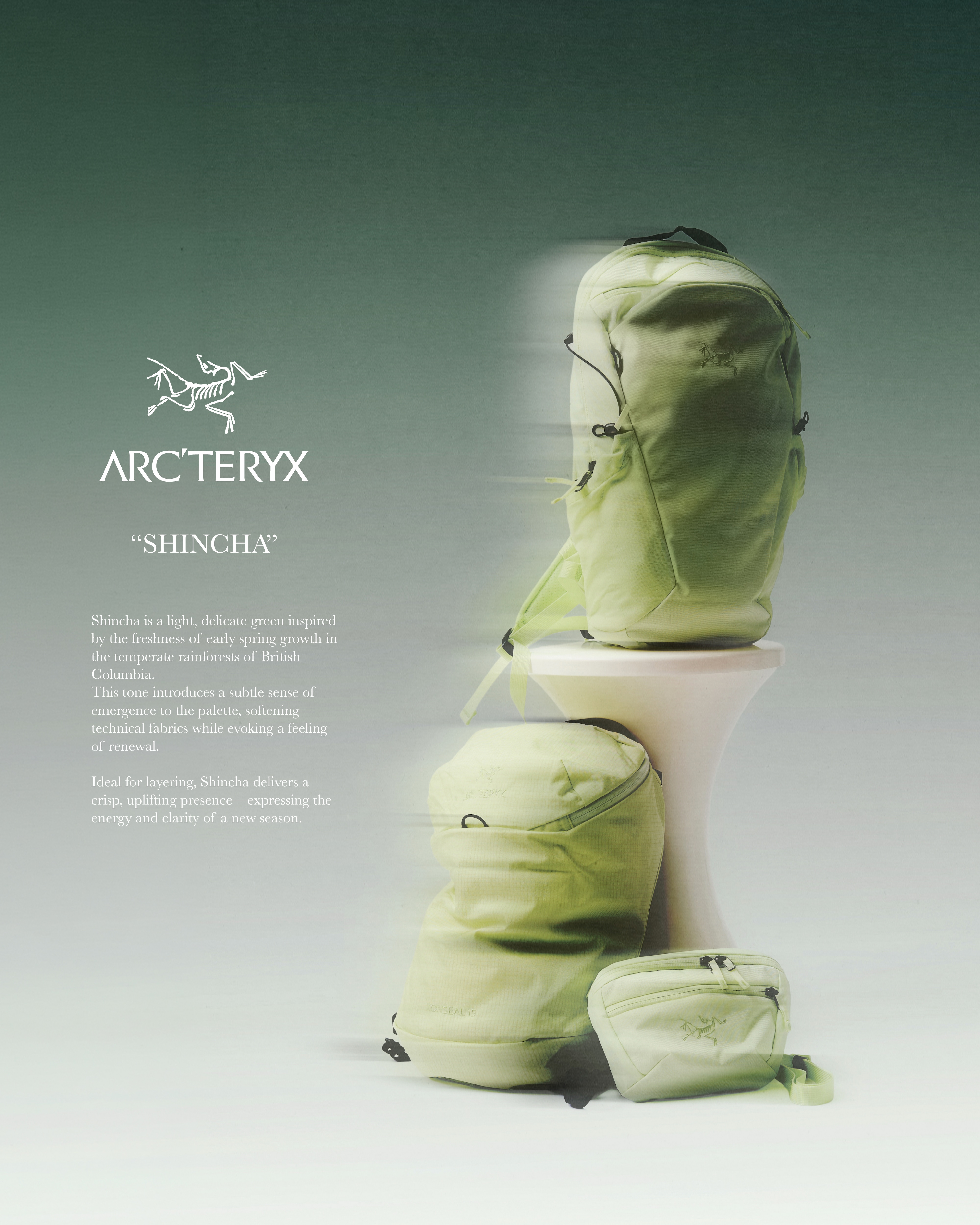 ARC'TERYX」のエクスクルーシブモデルのバッグがFREAK'S STOREに登場
