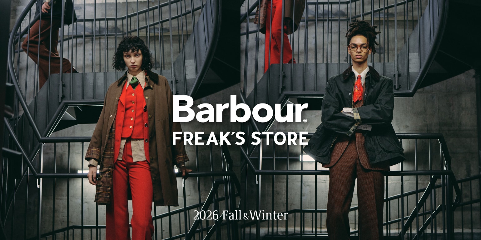 Barbour For FREAK'S STORE 2026 Fall＆Winter LOOK！｜Daytona Park