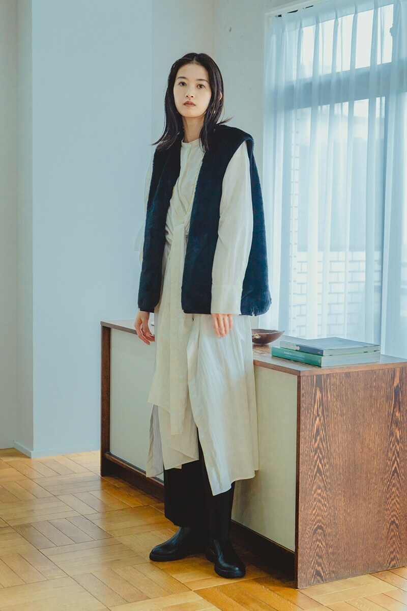 大人女子が支持するブランド「Aresense」のアウターでこの冬も脱