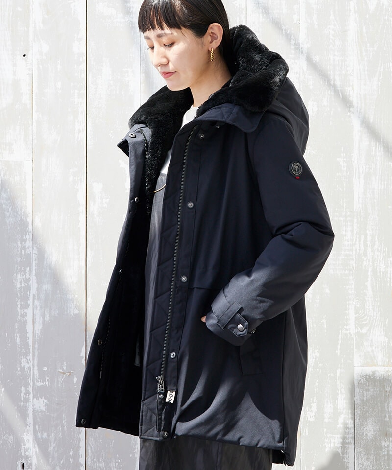 大人女子必見。”美シルエットで暖かい”「CAPE HORN」のダウンが