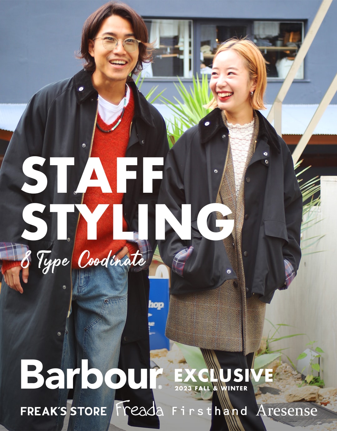 別注【Barbour/バブアー】BURGHLEY exclusive （Barbour】みんな