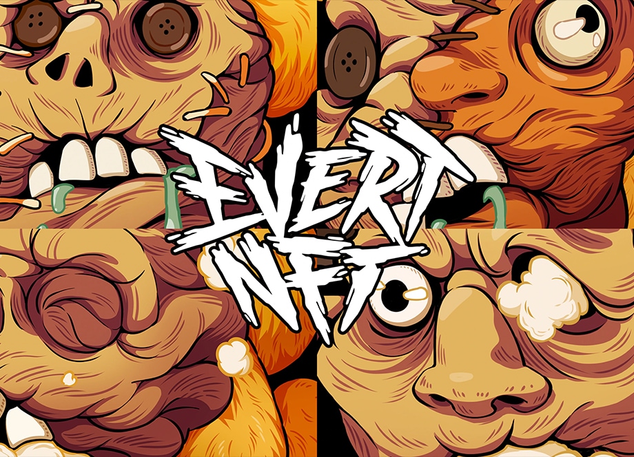 NFT FREAK第1弾前代未聞の架空の映画作品プロジェクト 「EVERT NFT」片桐裕司 × NEO TOKYO PUNKS NIKO24ハリウッド屈指の特殊造形家とNFTアート第一人者コラボレーション！
